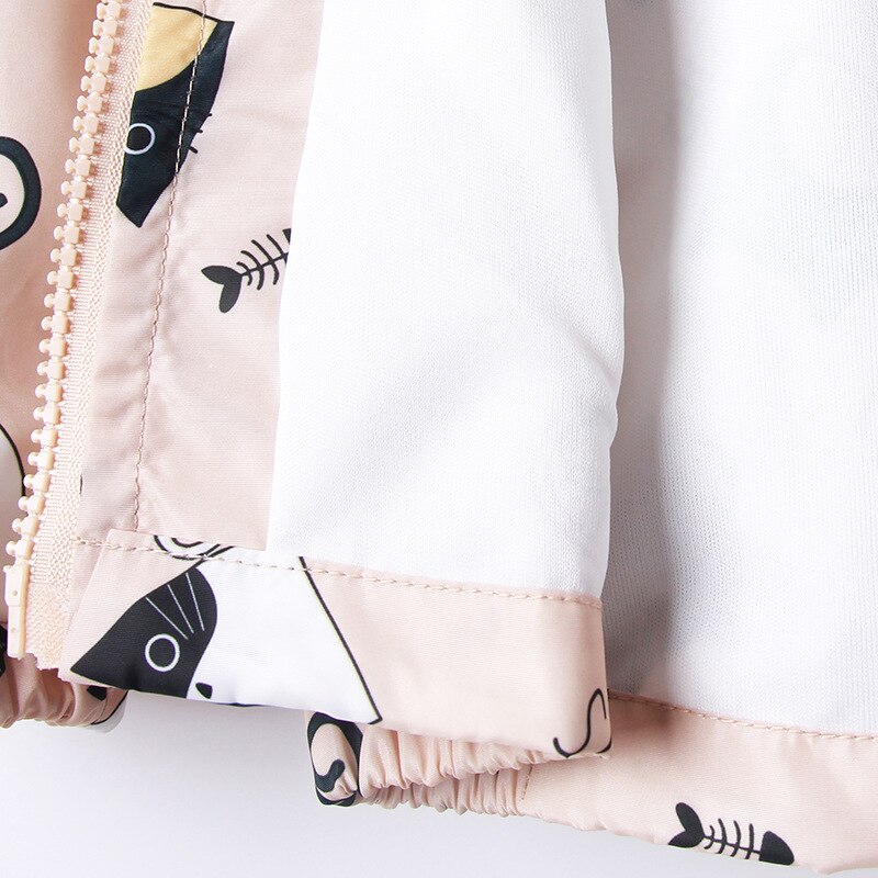 SALEROAD – veste imperméable avec fermeture éclair pour enfant, garçon et fille de 3 à 9 ans, collection automne