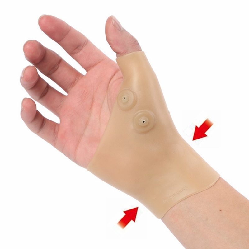 Magnetische Therapie Pols Handschoen Artritis Tenosynovitis Pijnbestrijding Pols Hand Duim Ondersteuning Handschoenen Polssteun Bretels Vrouwen Mannen