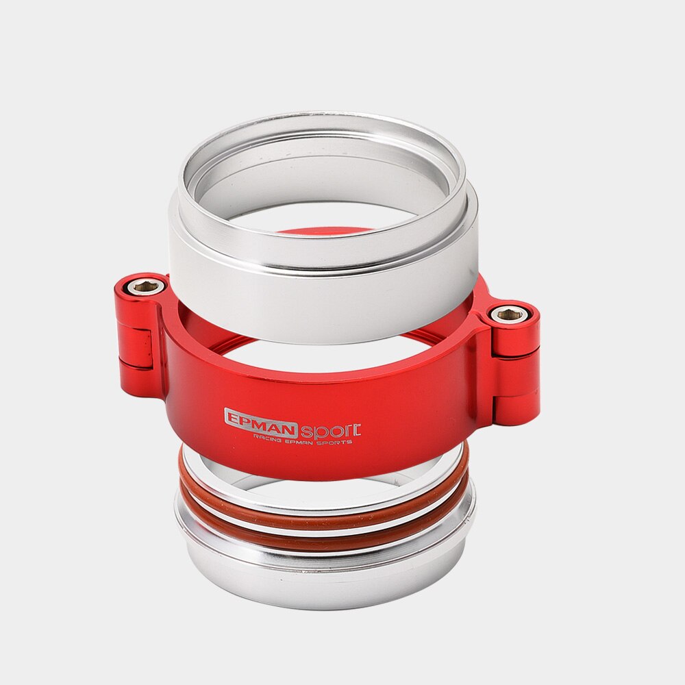 Epman hd klemmesystem montering eksos v-bånd klemme anodisert for 2.5 " od turbo / intercooler rør epkka 63