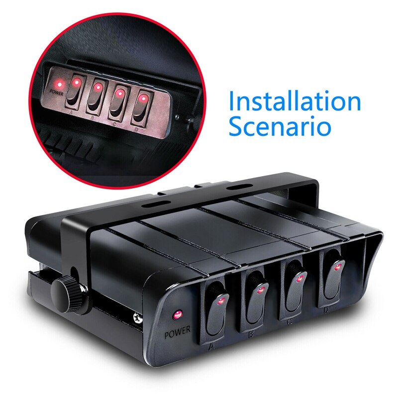 On/Off Switch Box Controller Rocker Switches Panel... – Grandado
