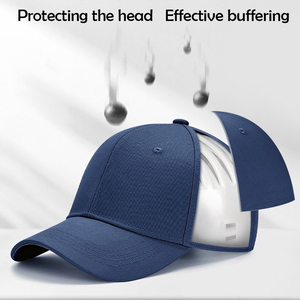 Nueva gorra, casco de seguridad, forro protector para sombrero, tapa de PE, inserto ligero anticolisión, inserto de tapa antigolpes