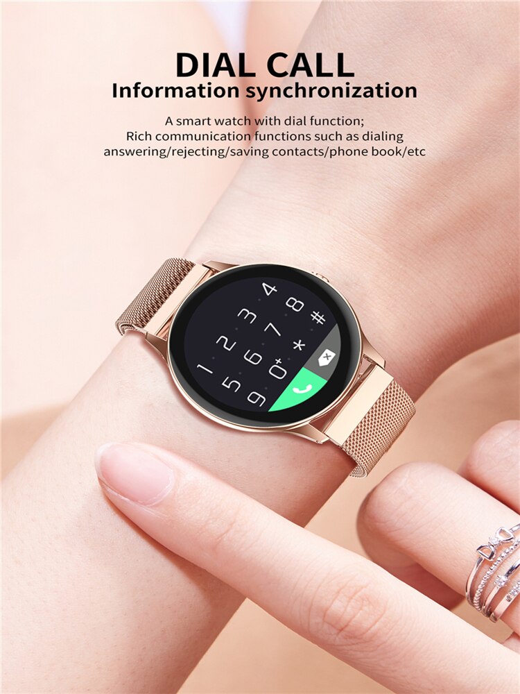 Smart Watch Women's Watch Smartwatch Women Clock Sport Fitness Bracelet For Xiaomi Android Huawei Honor iOS