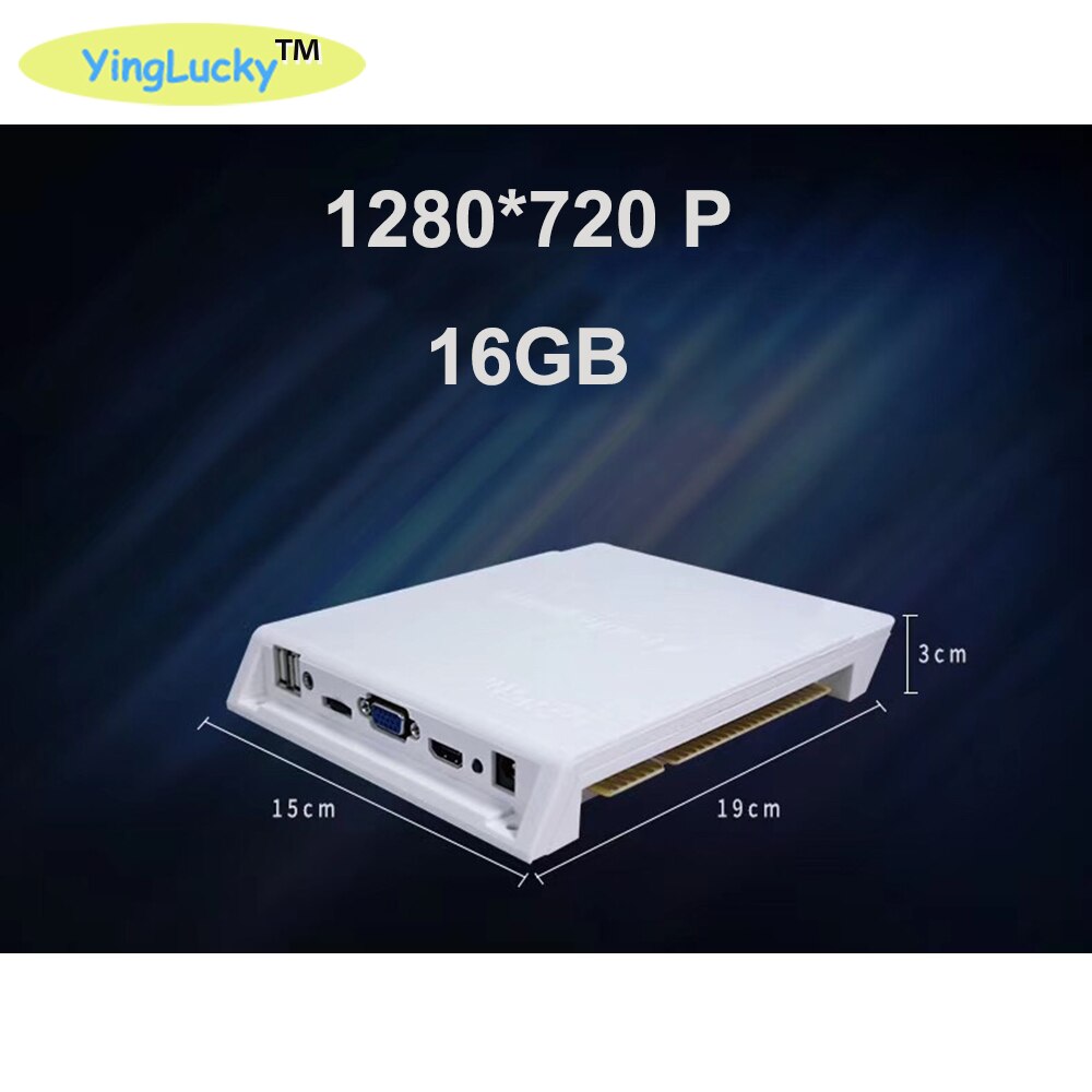 Yinglucky 3D Scatola di 9 1660 in 1 9 s Gioco porticato PCB scheda VGA e HDMI 28 Spille Connettore Gioco bordo porticato mobiletto Cartuccia