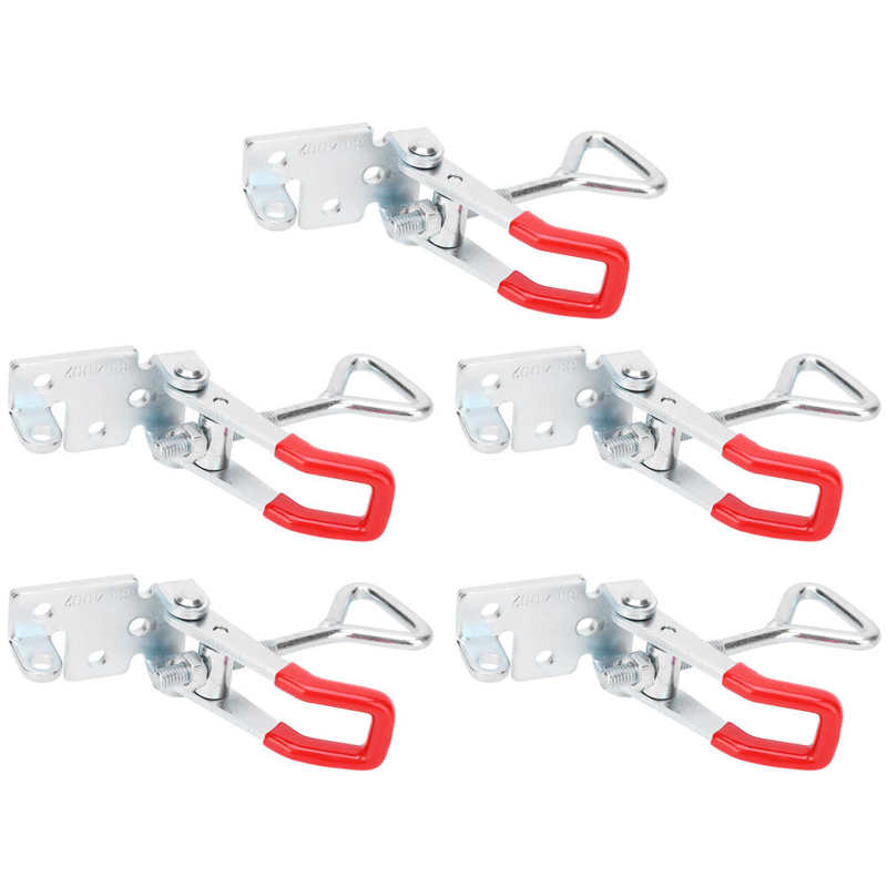 Adjustable Toggle Latch Clamp 4002 Zinc Plating Toggle Clamp Triangular Shaped Lever Quick Fixture Toggle Clamp