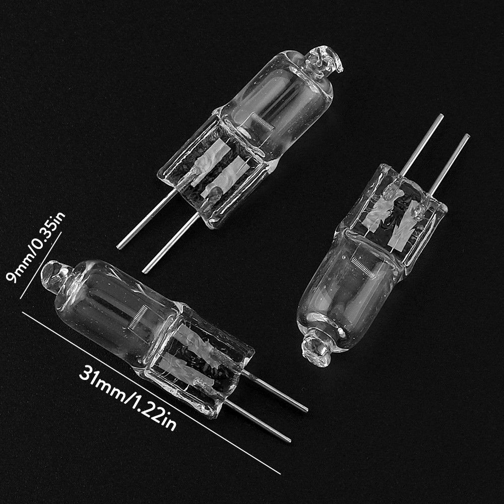 20x mini  g4 energibesparende wolfram halogen jc type pærer lampe  dc12v 20w g4 spotlight til krystal lysekrone halogen lamper
