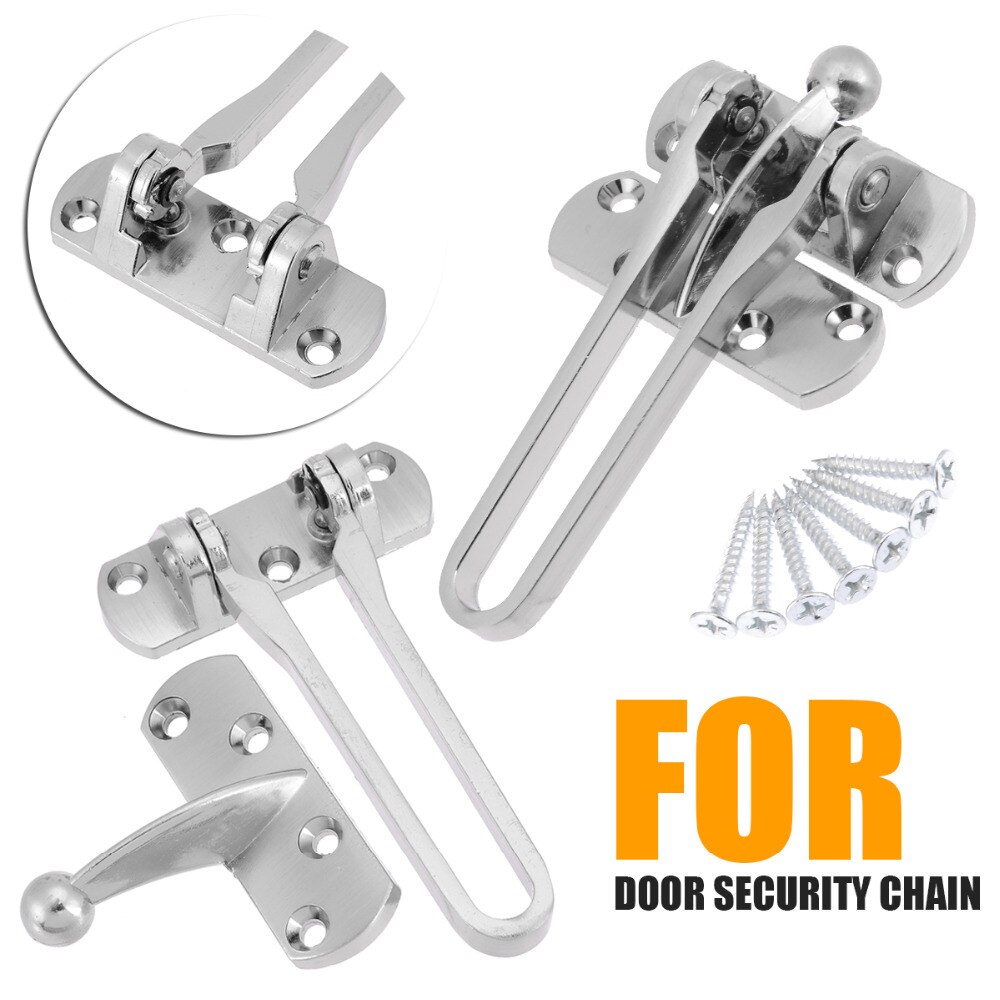Door Security Safety Locks Strong Home Chain Lock Guard Catch Hasp Clasp Lock for Door Security Tools Mayitr