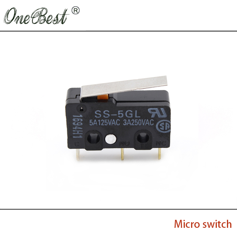 ENDSTOP RAMPS 1.4 OMRON SS - 5GL(Indonesia) Limit Switch Original Micro Switch 3D Printer Accessories