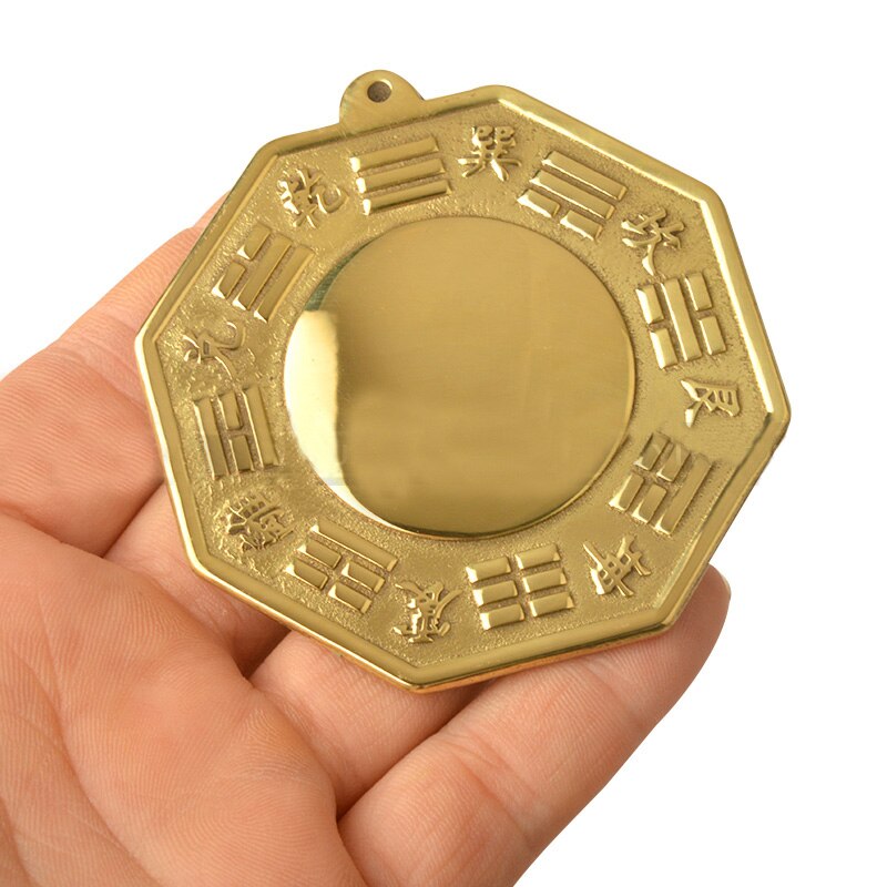 Chinese Feng Shui Tai Chi Pagua Bagua Pakua Copper Mirror The 8 hexagrams For Lucky Blessing Home decorations Wall Decorative