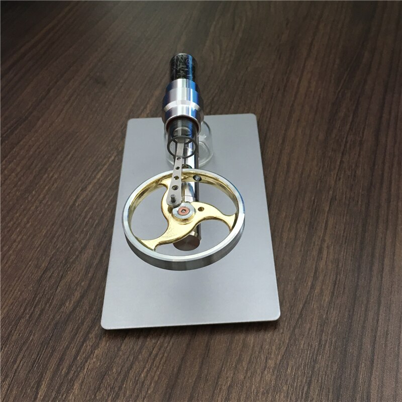Micro-moteur à vapeur, cylindre simple, modèle d&#39;expérimentation physique,