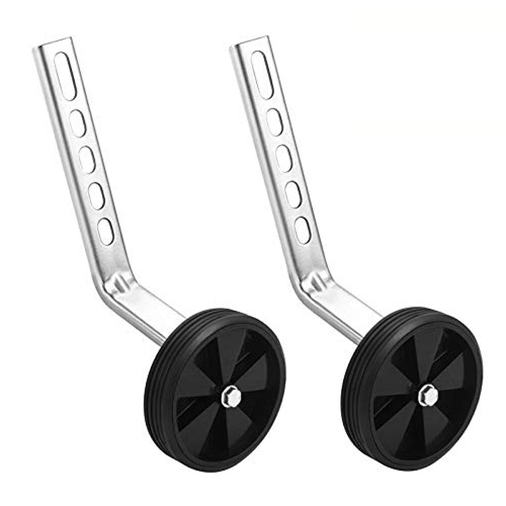 Roues de vélo universelles pour enfants de 12/14/16/18/20/pouces, vélo d'entraînement latéral: Black