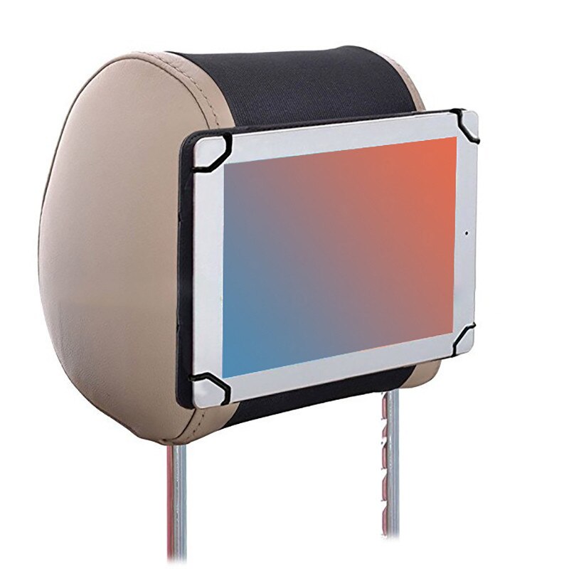 Universele auto tablethouder, verstelbare achterbank hoofdsteun houder voor 9.6-10.1 inch ipad tablet pc, stevig, draagbaar en duurzaam.