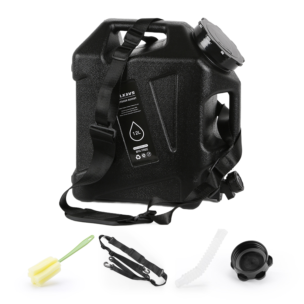Outdoor Water Bucket Camping Water Container With Detachable Faucet No Leakage Water Storage Container For Outdoor 7.5/10/12/20L