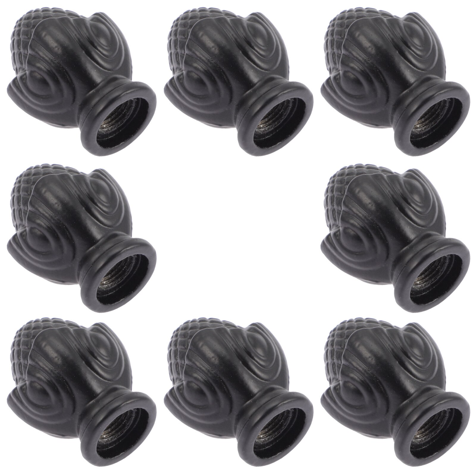 8pcs Lamp Finials Decorative Lamp Shade Knobs Light Finial Adornments
