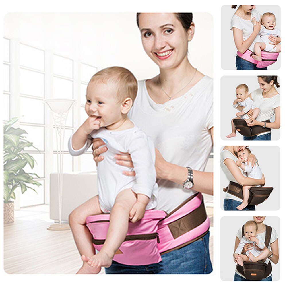 Bébé multi-fonctionnel transporteur taille tabouret ceinture hanche siège sac à dos stockage unique tabouret transporteur ergonomique infantile taille tabouret