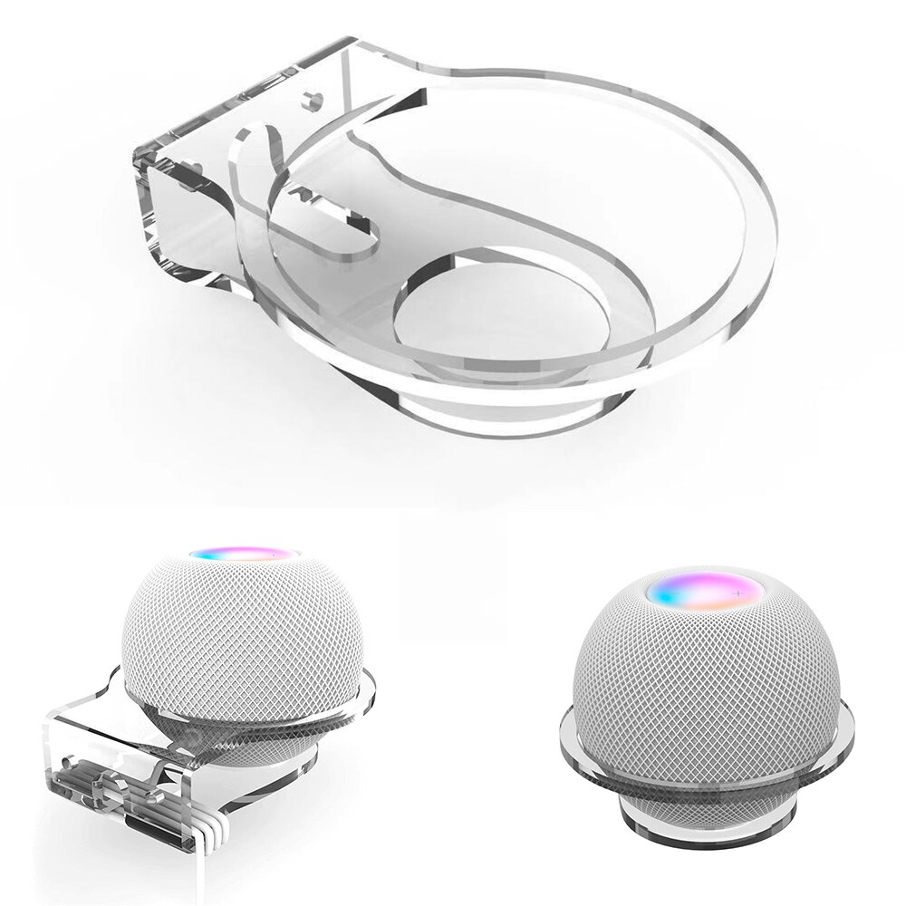 Speaker Holder Wall Mount Audio Bracket Holder Ruimtebesparend Hanger Kabel Management Voor Apple Homepod Mini Speaker