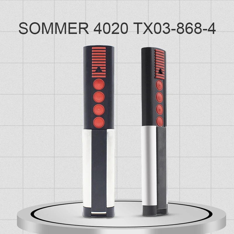 SOMMER 4020 TX03-868-4 4026 4031 Garagentor-Fernbedienung 868 MHz Handsender für SOMMER APERTO 4025 4021 Toröffner