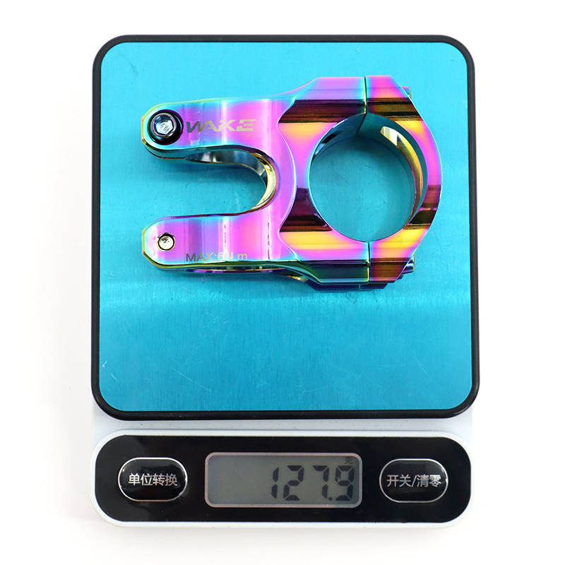 Wake Mtb Power Stem bicicleta de carretera puente de bicicleta de montaña potencia corta 31,8mm 35mm mesa de manillar de carretera vástago ajustable Riser ciclismo