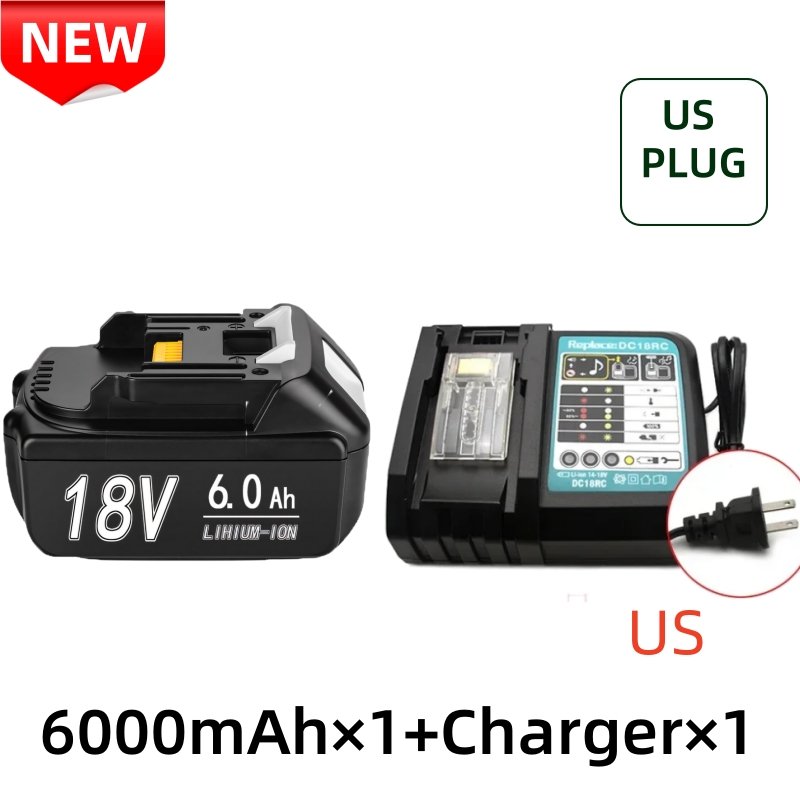 Bl1850 para makita 18v bateria recarregável 18650 célula de íon de lítio adequado para makita ferramenta elétrica bl1860 bl1830 lxt400: Marrom