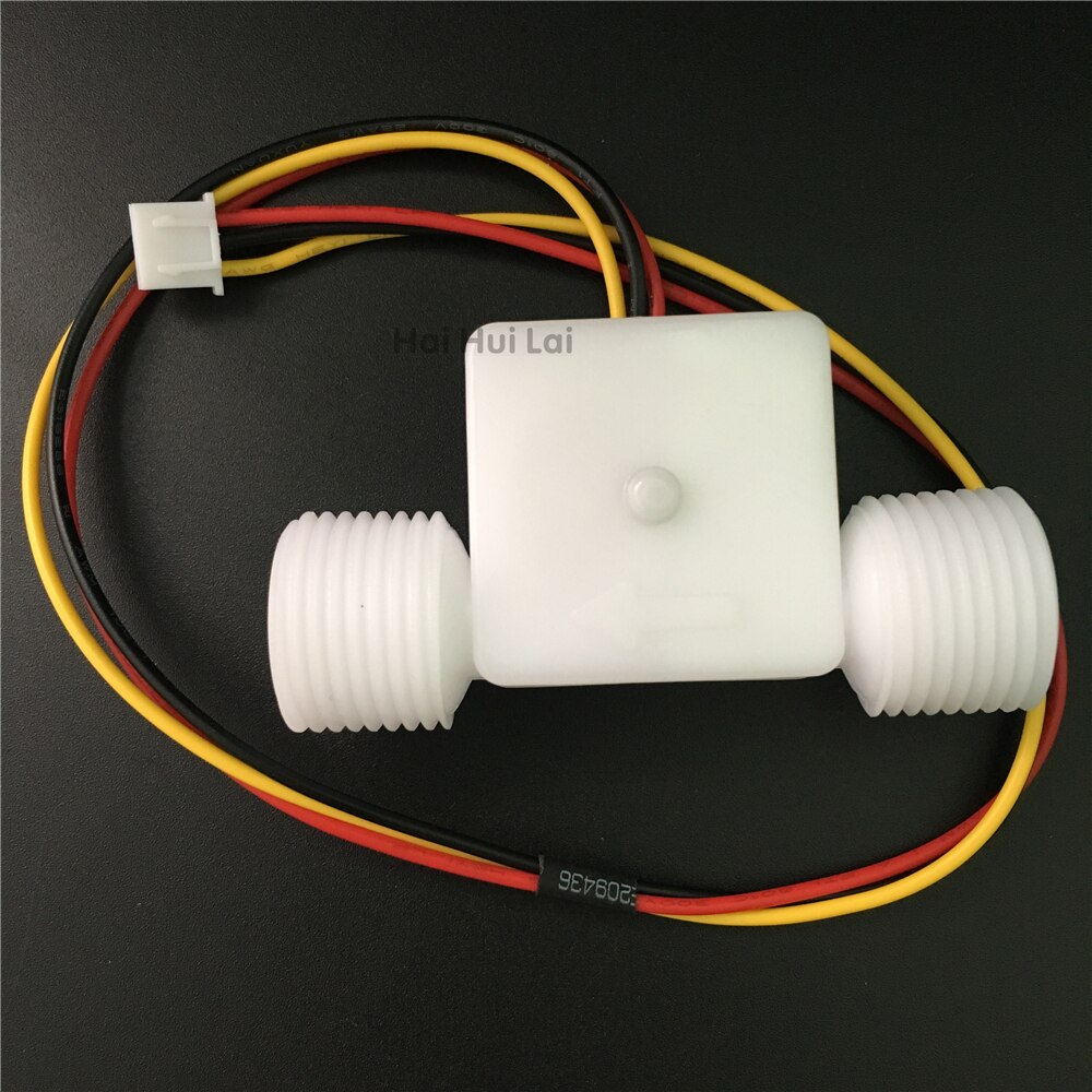 0.1 ~ 1.5l/ min  g1/2 plast pom food grade vann hall flow sensor måler for øl kaffemaskin