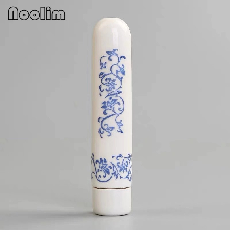 Cerâmica jingdezhen mini latas seladas de viagem pintadas à mão, garrafa de armazenamento portátil, frasco de chá pequeno requintado: B