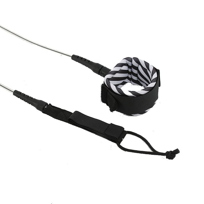 Surfplank Longboard Shortboard Enkel Leash Surf Leash Glad Steel Swivel Surfen Been Touw 6ft/8ft/10ft/12ft surfer