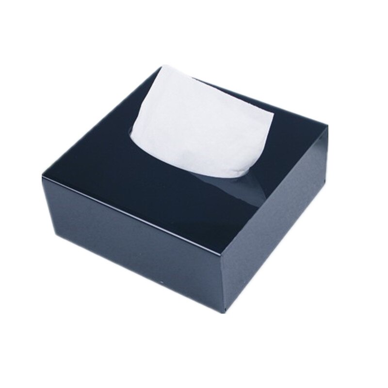 1pc serviettholder silkepapir boks håndkle dispenser til restaurant bil akryl firkantede tissu bokser hjem dekke scatole di tessuto