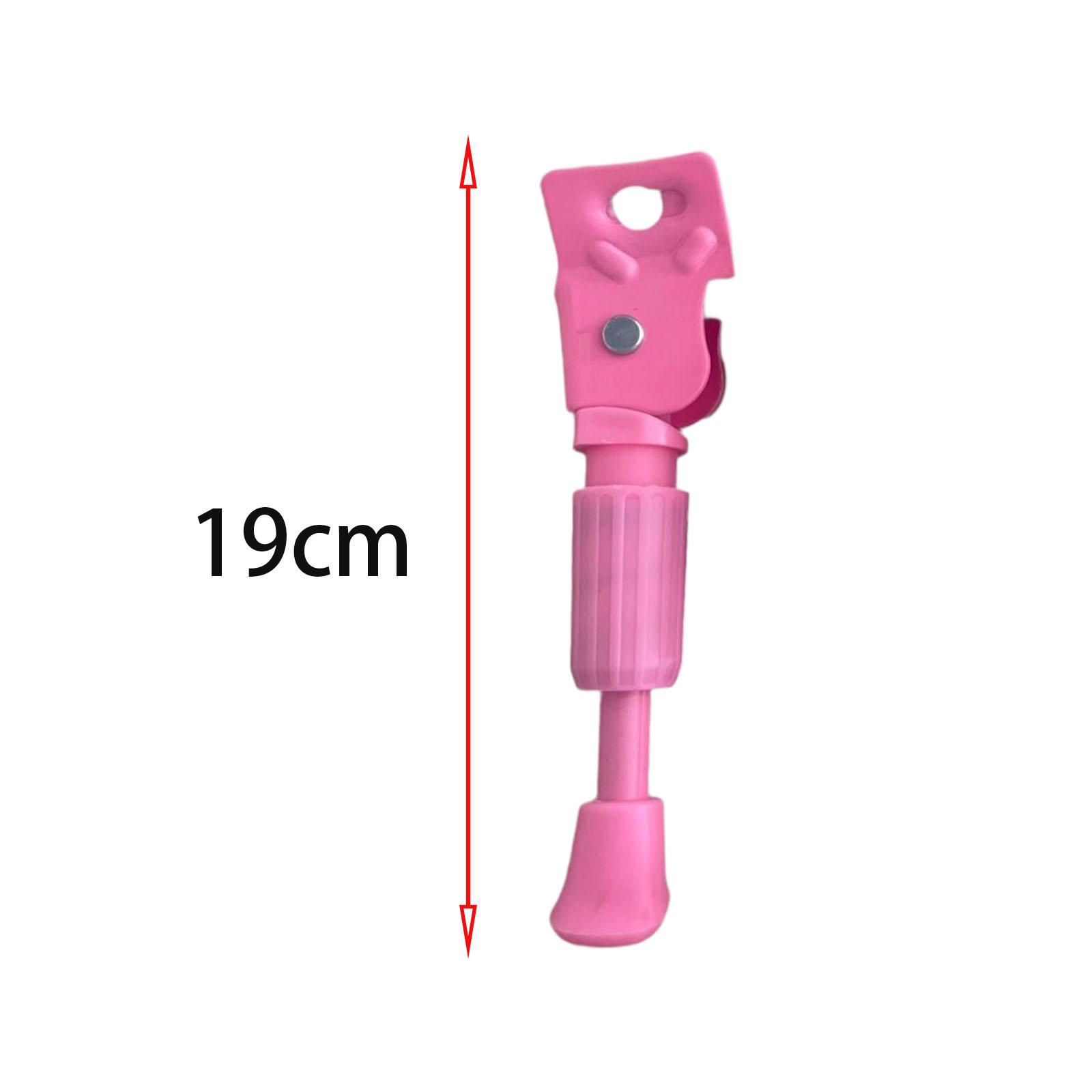 Soporte para bicicleta para niños, accesorios de Metal, soporte para estacionamiento, soporte trasero, rosa, no
