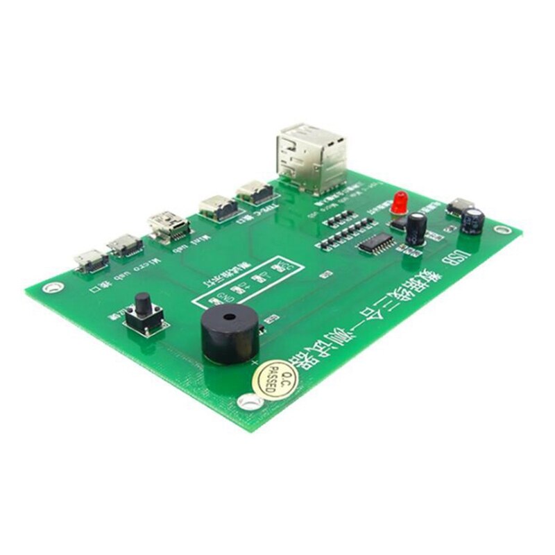 Usb Kabel Tester, data Wire Test Armatuur Precieze Type-C/Mini Usb/Micro-Usb Usb Kabel Tester Oplaadkabel tester