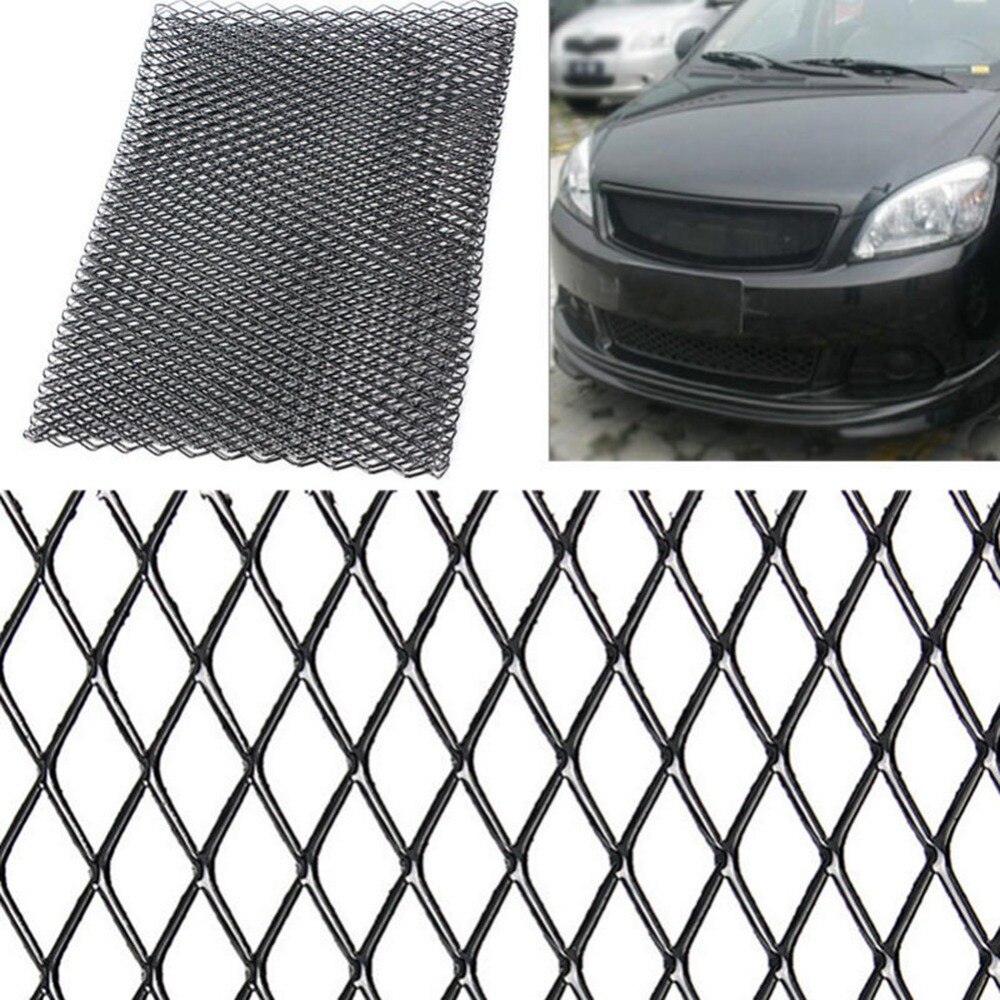 Optionele kleur 40 "grille net universeel aluminium racegaas ventilatie 100cm 33cm alle soorten auto's  #275478