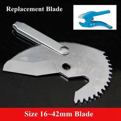 PVC Pipe Cutter 16~40mm Aluminum Alloy Body Ratchet Scissors Steel Blade Up for Cutting Tube PVC/PPR Hose Cutting Hand Tools: 16-42mm blade