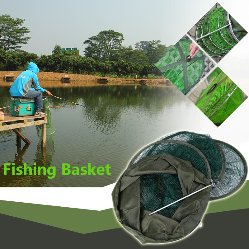 Panier maille filet de pêche 5 couches flottant Nylon pliable pliable pièges paniers sport et plein air