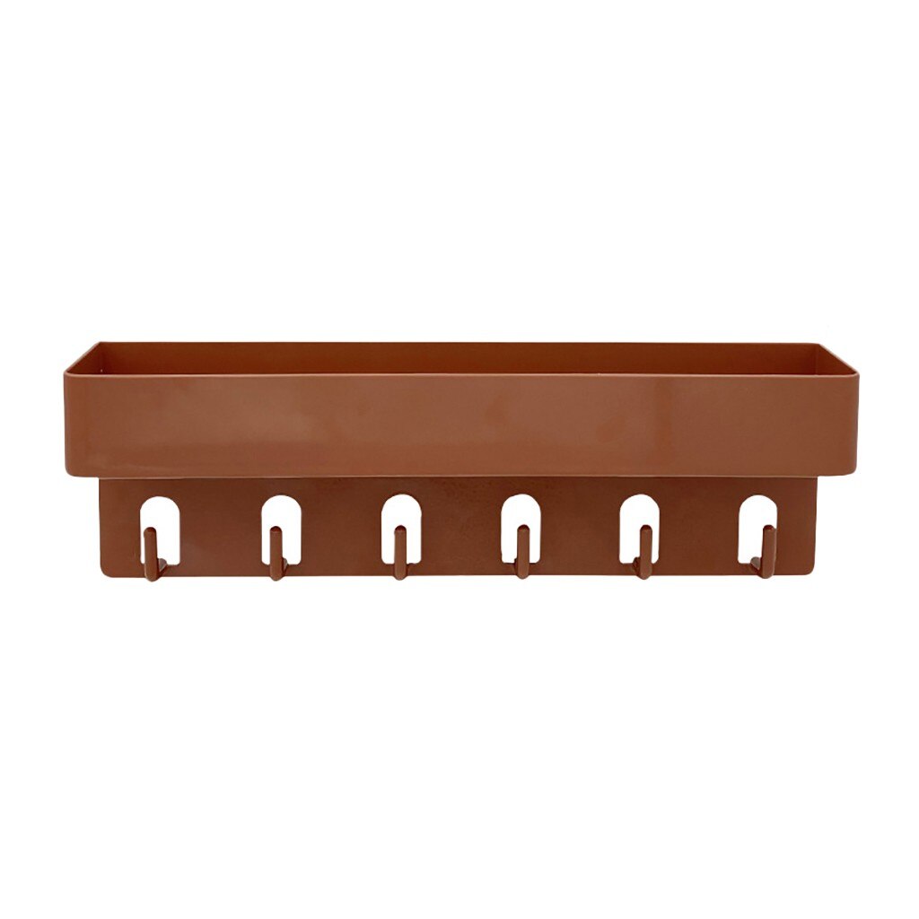 Repisa organizadora para baño, estante plástico organizador, anaquel para esquina de sanitario, soporte de pared para almacenaje, sostenedor de champú: RD