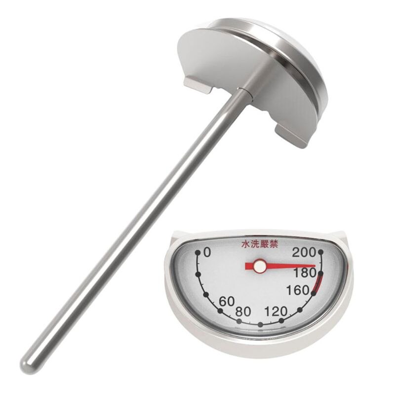 Stainless Steel Food Thermometer Frying Pan Temperature Control Kitchen Supplies