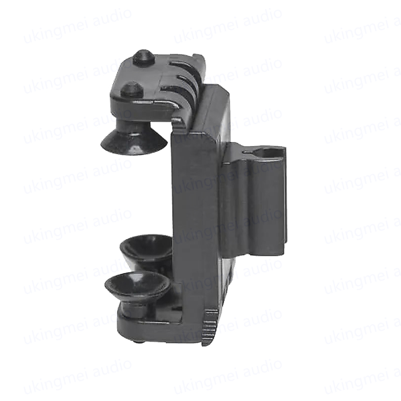 Instrumento condensador microfone universal suporte braçadeira para saxofone violino clarinete baixo violoncelo piano compatível para dpa 4099 microfone: Azul