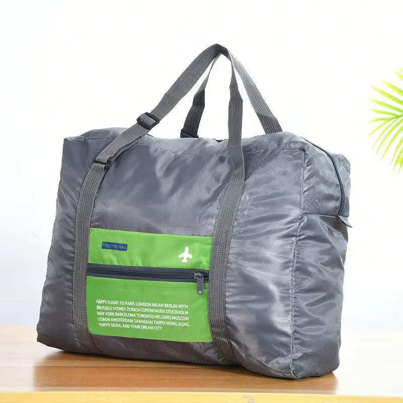 Nueva bolsa de equipaje de viaje impermeable plegable, bolsa de almacenamiento de equipaje de gran capacidad, bolso de viaje para equipaje de embarque, adecuado para bu