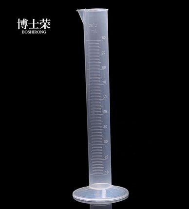 100Ml Plastic Maatbeker Buis Scheikunde Onderwijs Instrument
