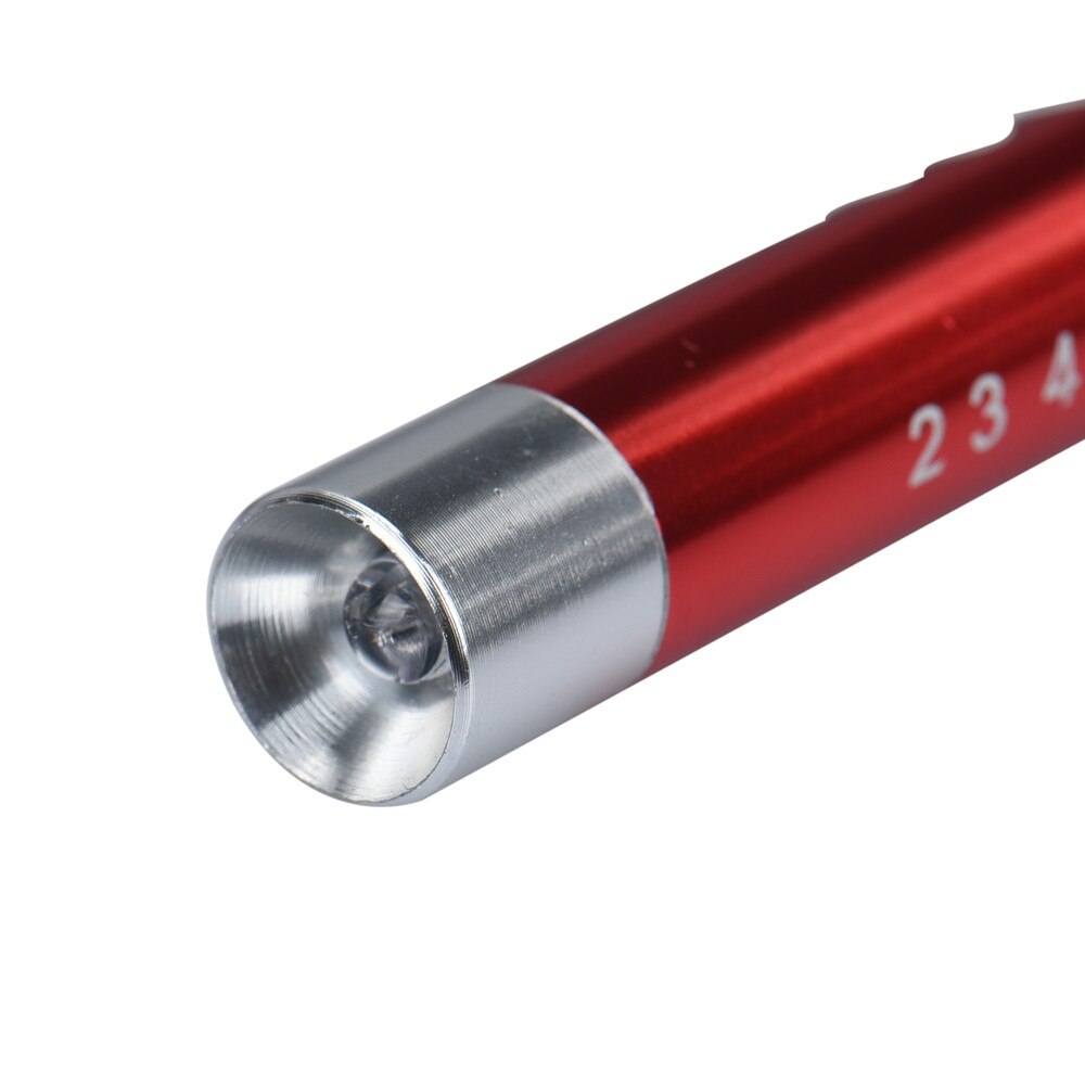 Linterna LED portátil para trabajo médico, pluma de primeros auxilios, lámpara con medidor de pupila, diagnóstico de médico y enfermera