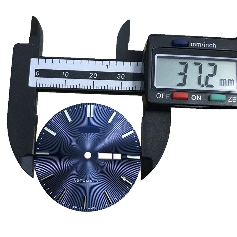 37.2Mm Wijzerplaat Handen Voor M024630A Mannen Mechanische M024 Horloge Tekst Horloge Accessoires M024630 Reparatie Onderdelen