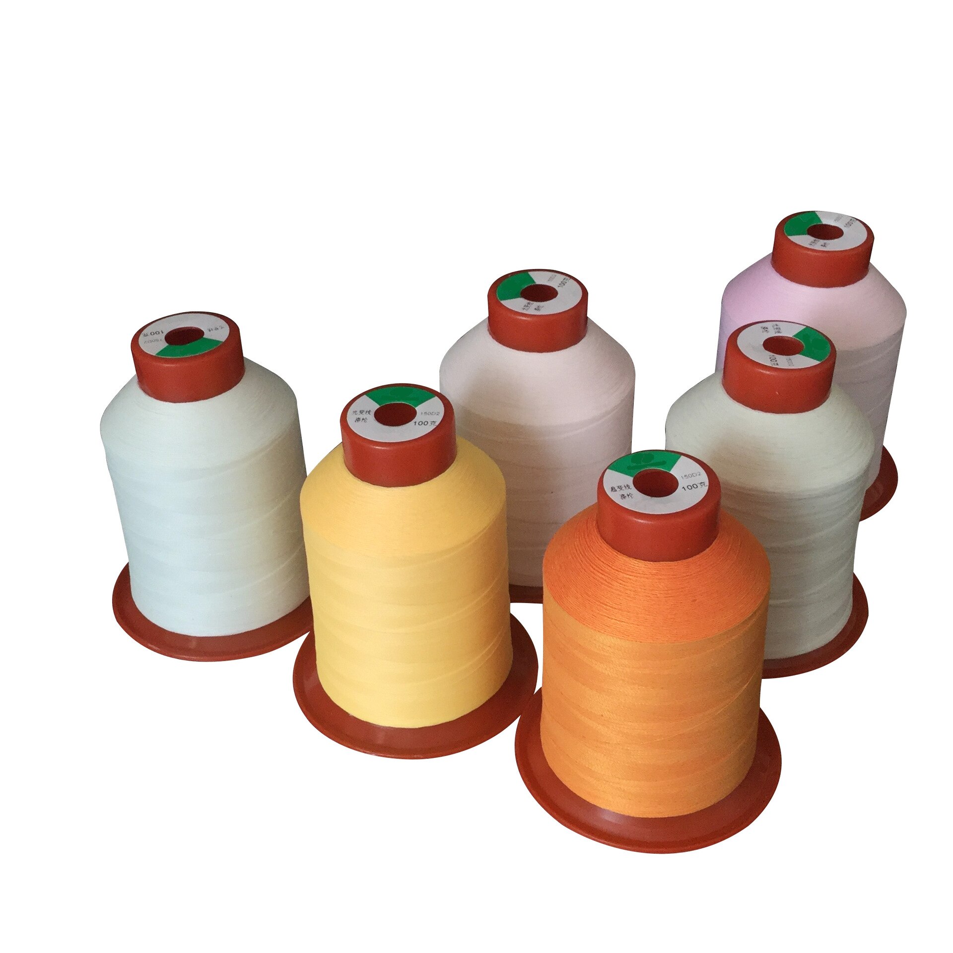 Color-changing polyester yarn with light-changing and temperature-changing Sewing thread 150D/2 (100g/piece)