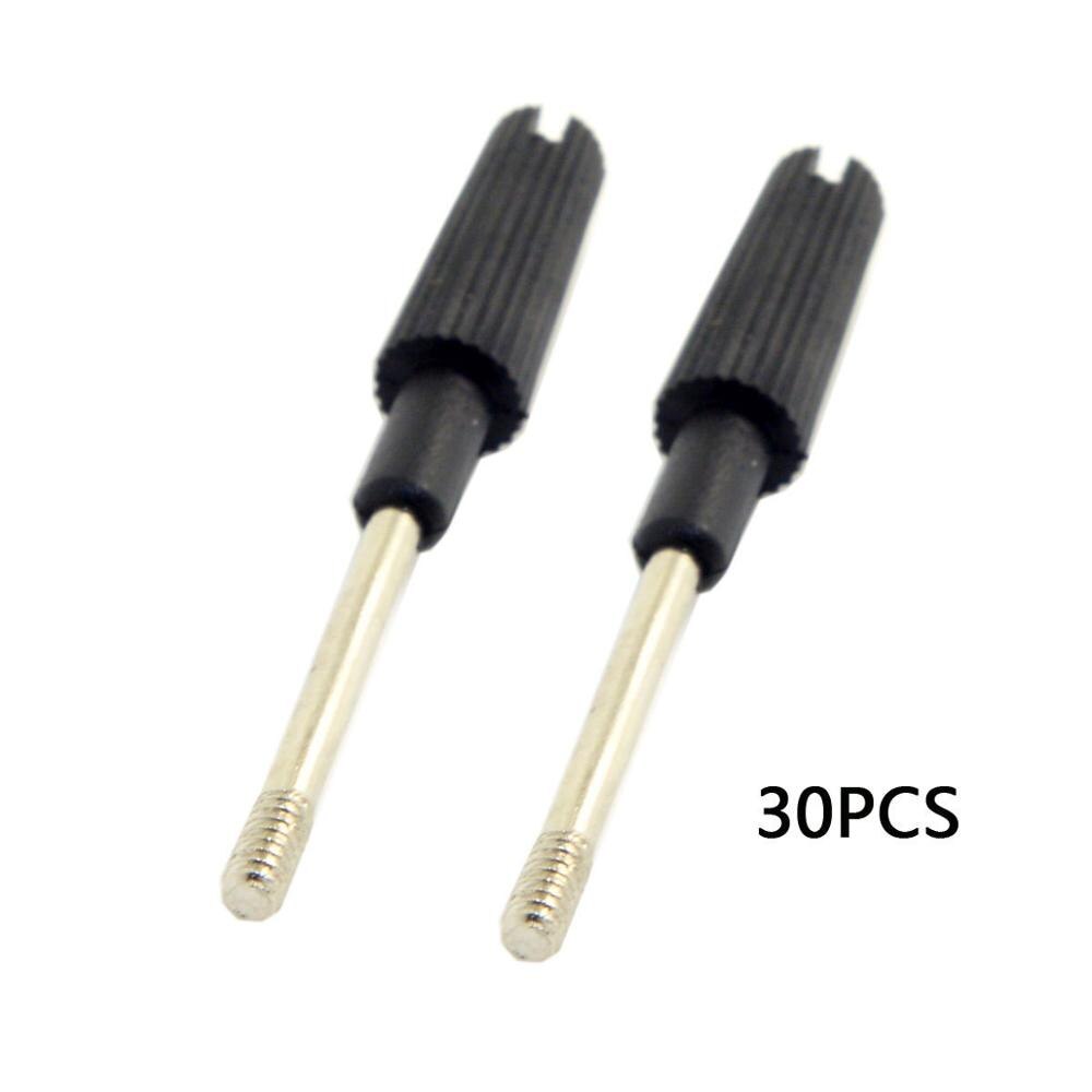 Cablecc 30pcs Thumb Screws #4-40 UNC 47mm Stainless Steel Overmold for Computer Cable