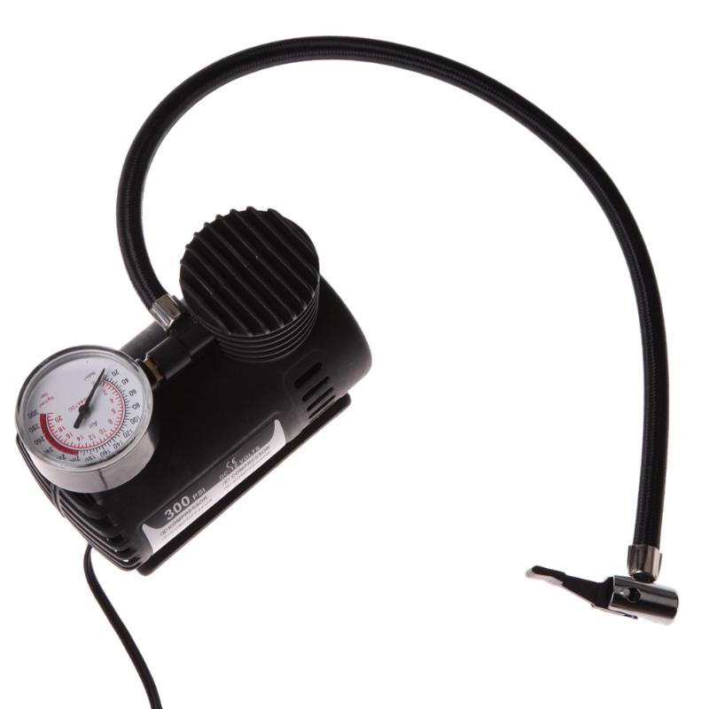 Compresor de aire eléctrico Universal para coche, versátil, 12V, Motor de bicicleta, rueda, neumático, inflador, 300 PSI, XR, 1 Uds.