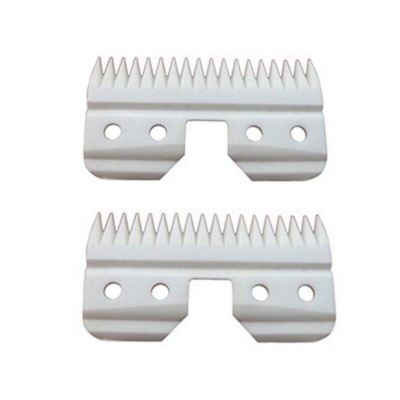 10 pcs/lot 18 teeth hair clipper blade ceramic cutters