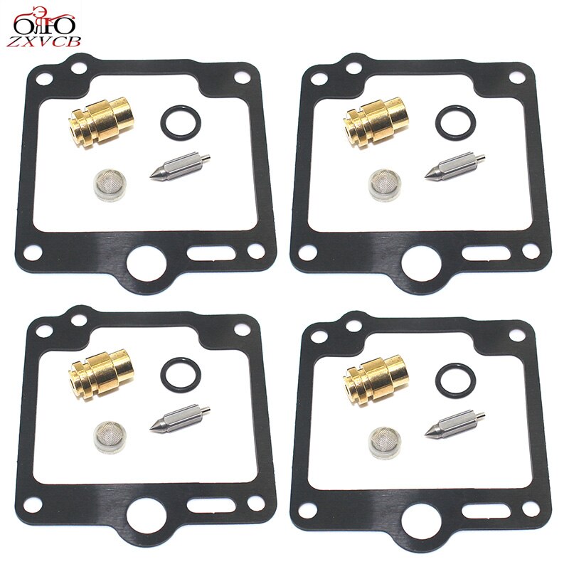 Kit de reparación de carburador para Yamaha XJ900 31A XJ 900 1983-1984 31 A, válvula de aguja flotante, piezas de junta de asiento: 4sets