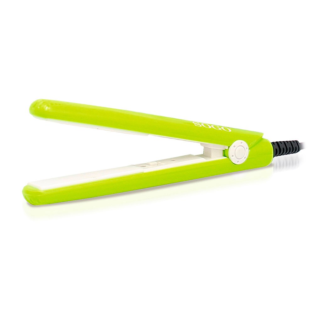 Lisseur de cheveux de voyage en céramique, confortable, puissant, portable, sûr, moderne, couleurs, lisseur de cheveux