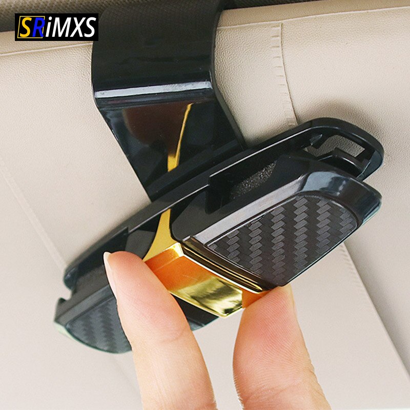 Auto Zonnebril Houder Zonnebril Clip Auto Zonneklep Glazen Houder Zonnebril Clip Kaarthouder Auto Accessoires
