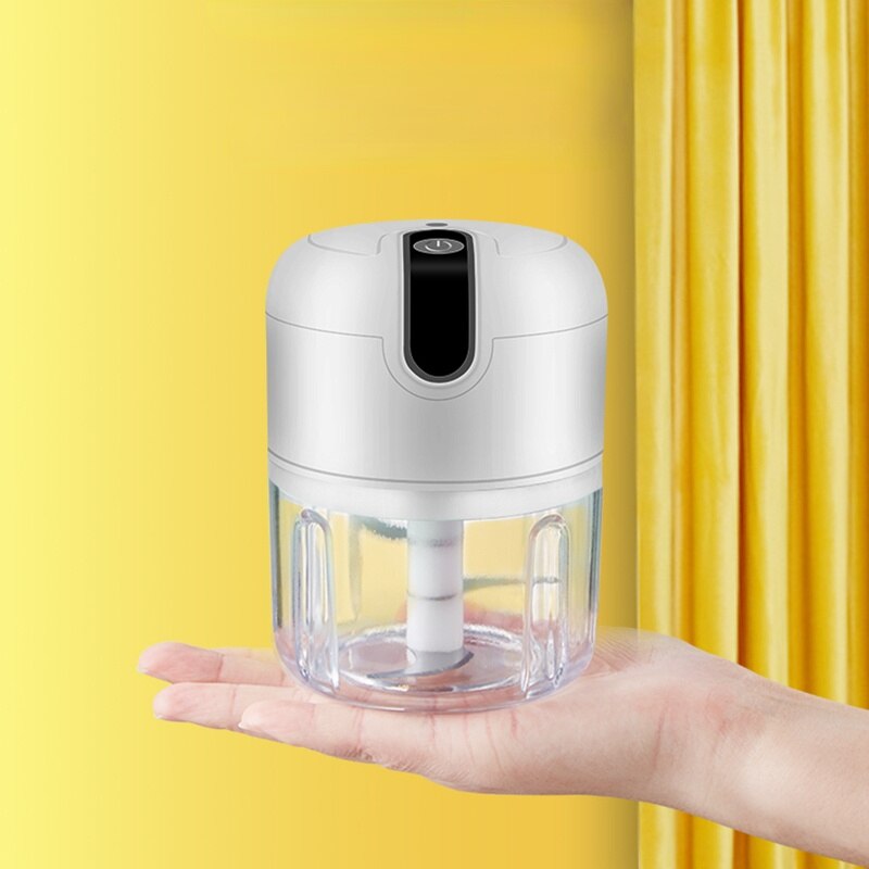 Machacador de ajo eléctrico automático, Mini picadora de prensa resistente, picadora de verduras, Chile, carne, USB, inalámbrico, herramientas de cocina