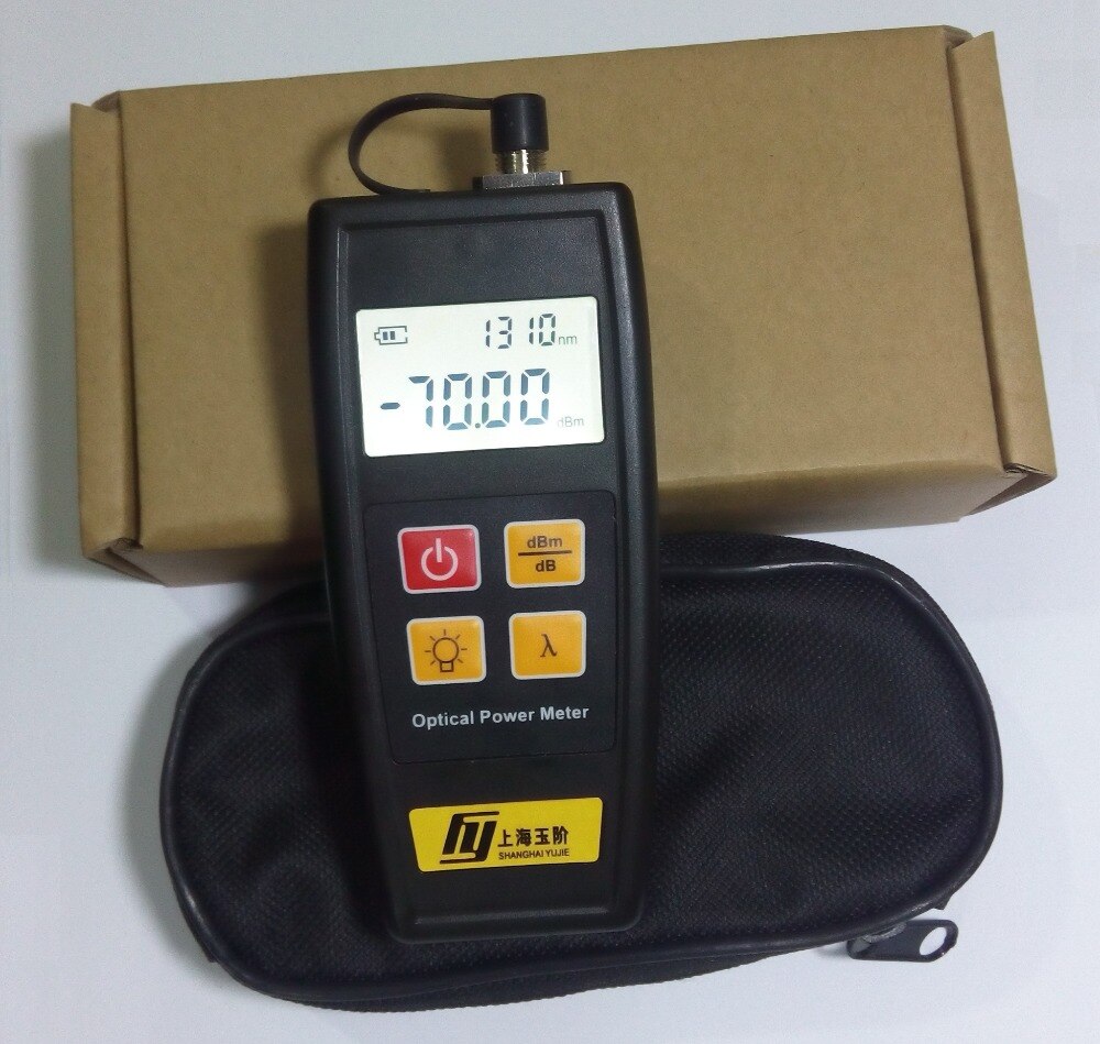 2 in 1 FTTH Tools with Mini Optical Fiber Power Meter and Visual Fault Locator 50MW VFL Fiber Optic Cable Tester