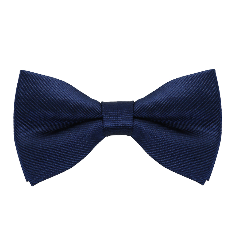 HUISHI Papillon per uomo Striscia solida Nero Perla Bianco Papillon Elegante uomo Bussiness Accessori per feste di nozze Fiocco a farfalla: giallo