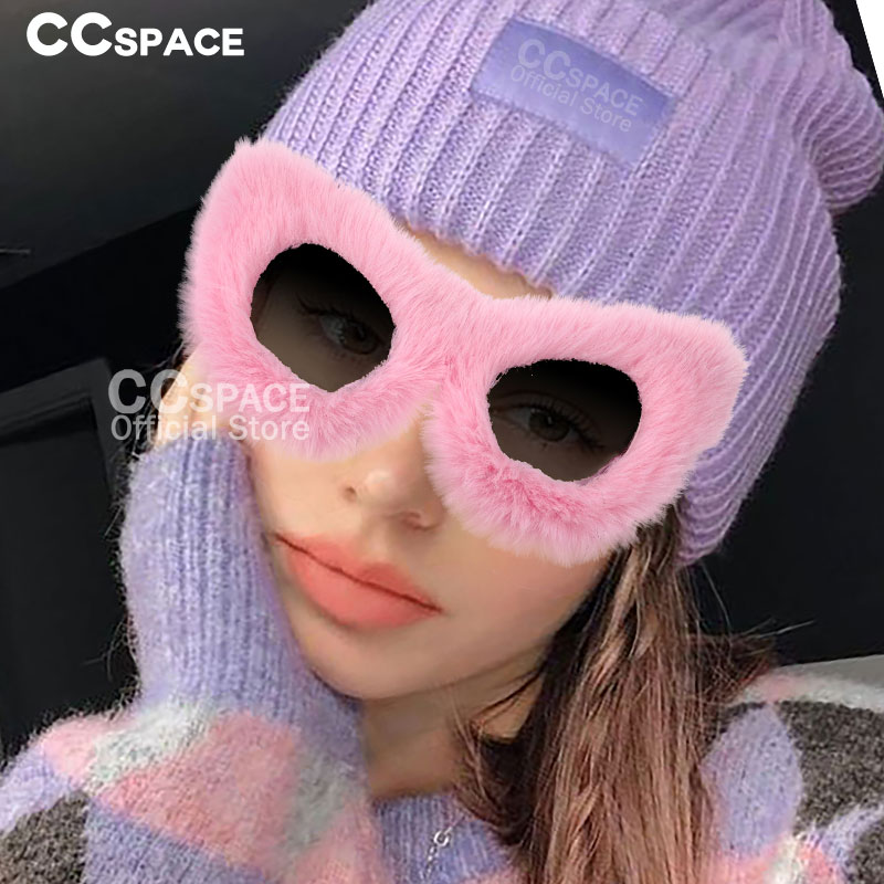 Gafas De Sol De ojo De gato para mujer, lentes De terciopelo De piel suave, estilo Punk, a la , UV400, hechas a mano, 54190