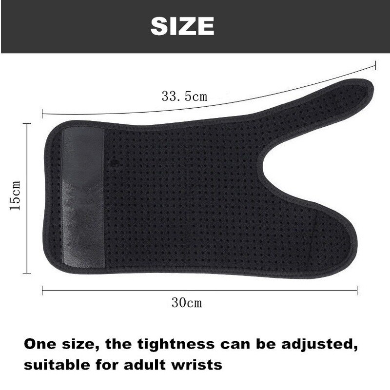 1 Piece Wrist Support Hand Support Carpal Tunnel Splint Protector Arthritis Sprains Strain Wrist Brace Band L631